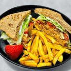 Best Sandwich Tinga de pollo/chicken in chipotle in Phoenix, AZ